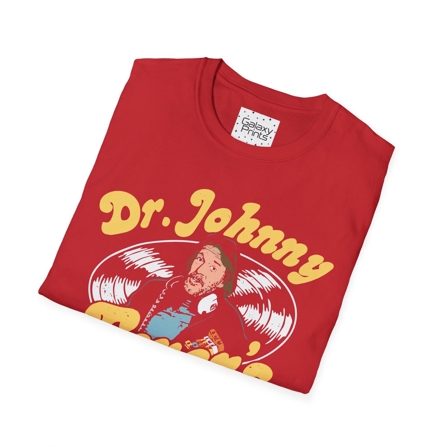 Unisex T-Shirt - POP Culture - 'From the HIT TV Show WKRP in Cincinnati - Dr. Johnny Fever's Record Shop'