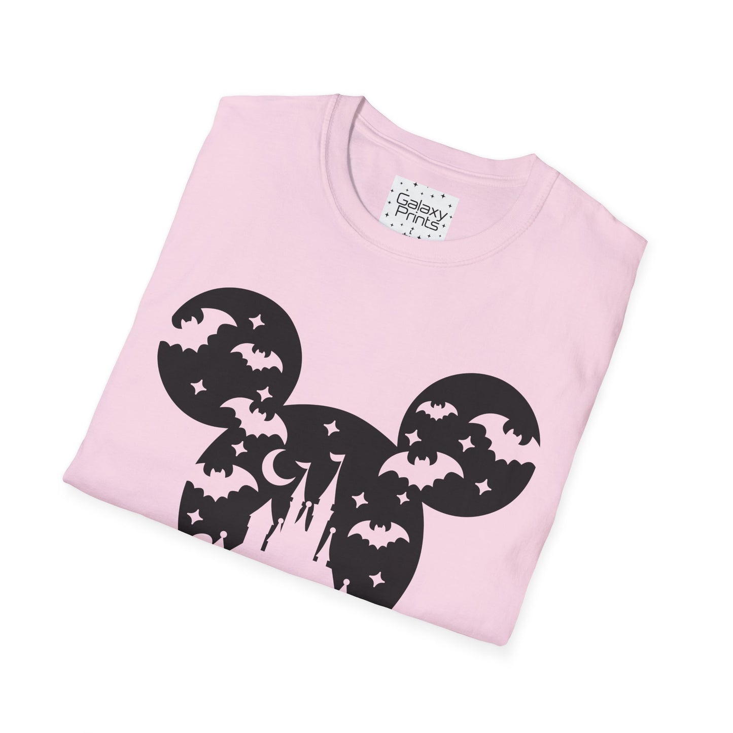 Unisex T-Shirt - DISNEY Inspired - 'Mickey Head with Castle for Halloween'