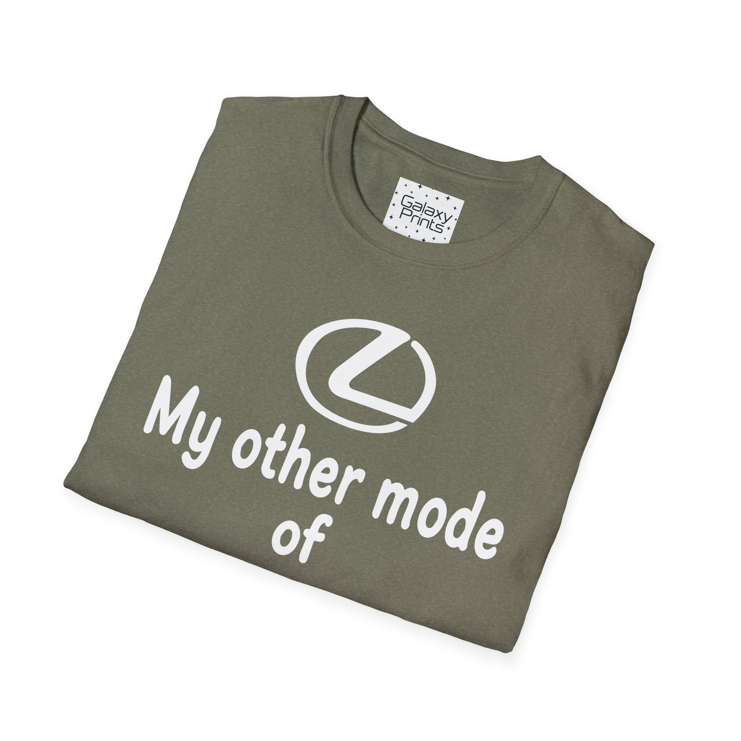 Unisex T-Shirt - DISNEY Inspired - 'Monorail - My other mode of Transportation - Lexus'