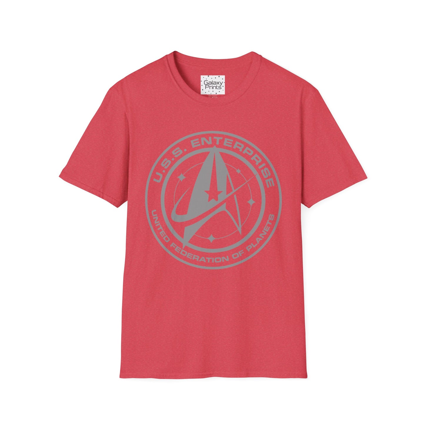 Unisex T-Shirt - POP Culture - 'From STAR TREK the TV & Movie HIT Franchises - U.S.S. Enterprise Flight Patch'