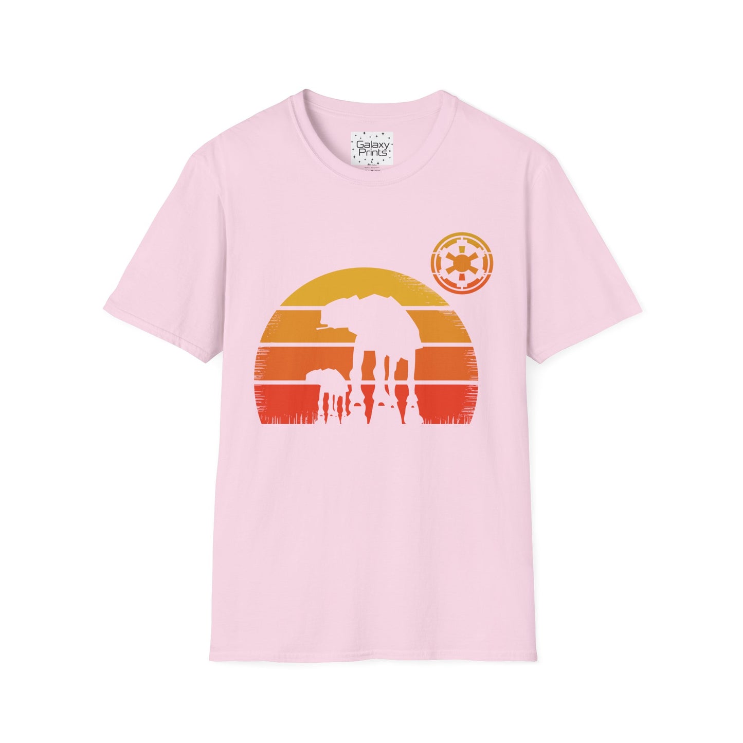 Star Wars Inspired Unisex T-Shirt - 'AT-AT Walker Sunset' Graphic Tee