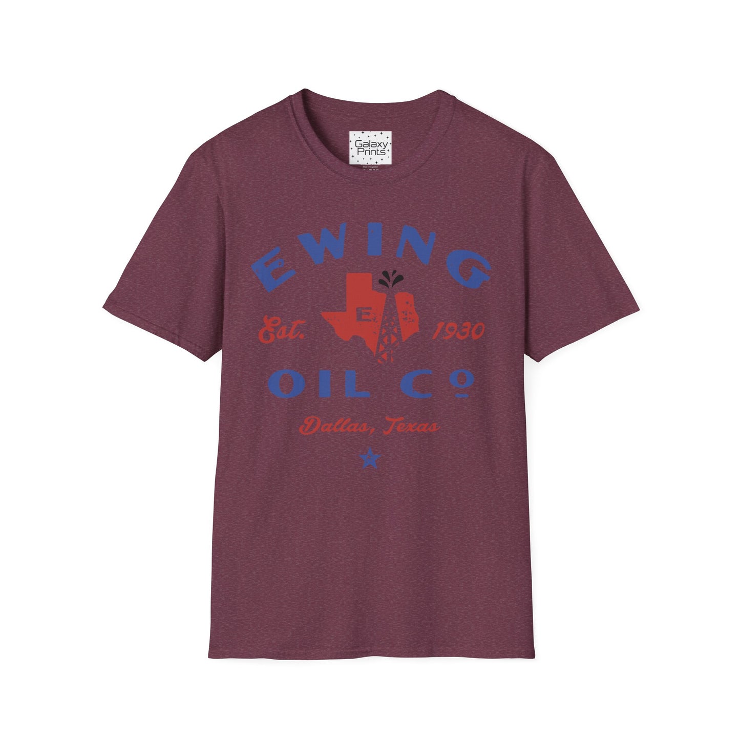 Unisex T-Shirt - POP Culture - 'EWING OIL Co from the Hit TV Show DALLAS'