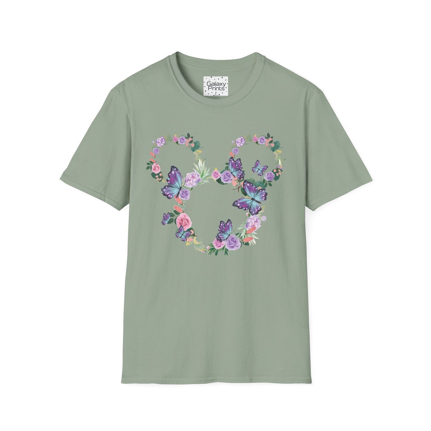 Unisex T-Shirt - DISNEY Inspired - 'Mickey Ears made of Flowers'