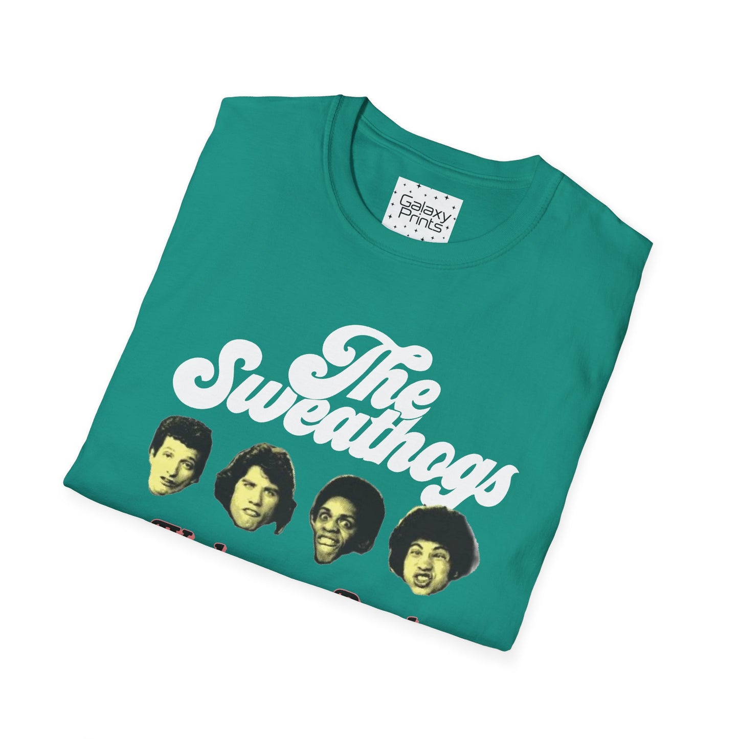 Unisex T-Shirt - POP Culture - 'The Sweathogs - From the Hit TV Sitcom Welcome Back Kotter' Arnold Horshack, Juan Epstein, Frieddie "Boom Boom" Washington, Vinnie Barbarino