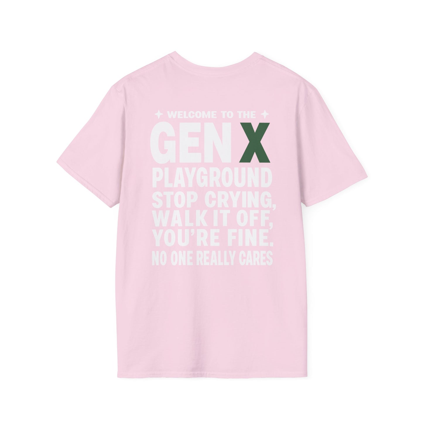 GEN X Inspired Unisex T-Shirt - 'GEN X PLAYGROUND 1965-1980'