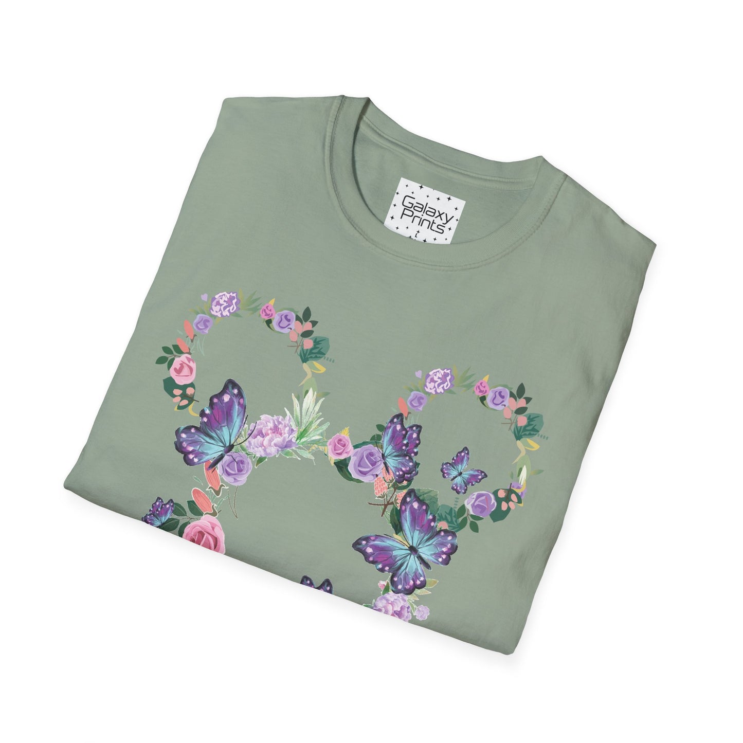 Unisex T-Shirt - DISNEY Inspired - 'Mickey Ears made of Flowers'