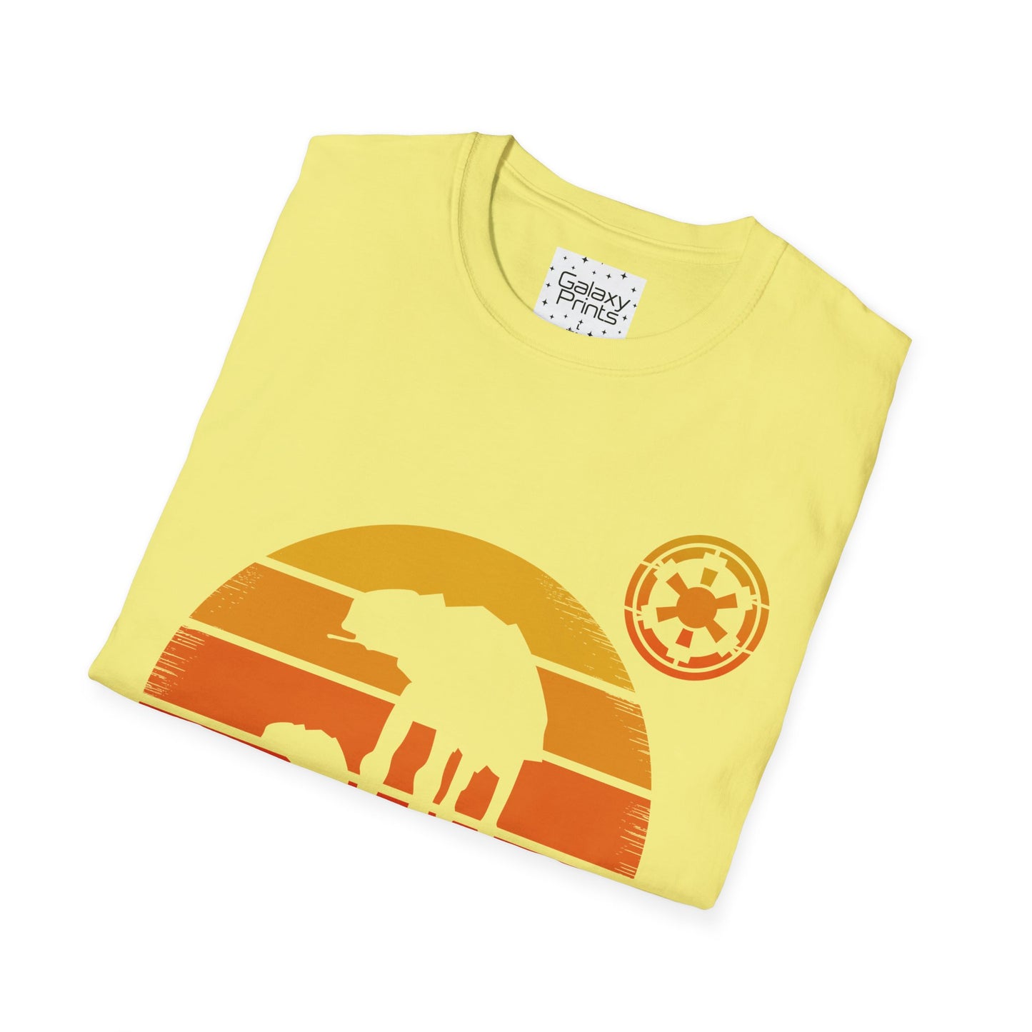Star Wars Inspired Unisex T-Shirt - 'AT-AT Walker Sunset' Graphic Tee