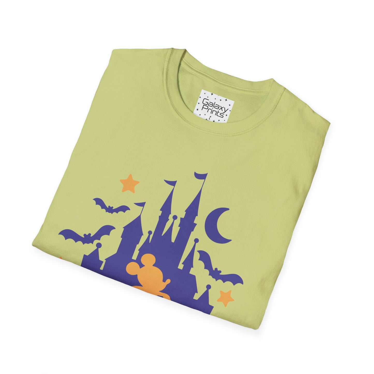 Unisex T-Shirt - DISNEY Inspired - 'Mickey gone trick or treating at the Castle in WDW'