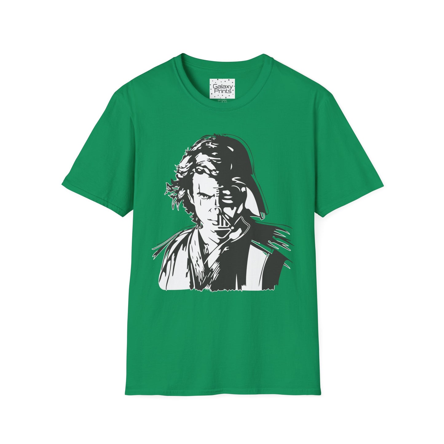 Star Wars Unisex T-Shirt - 'Aiken and Darth Struggle' Graphic Tee