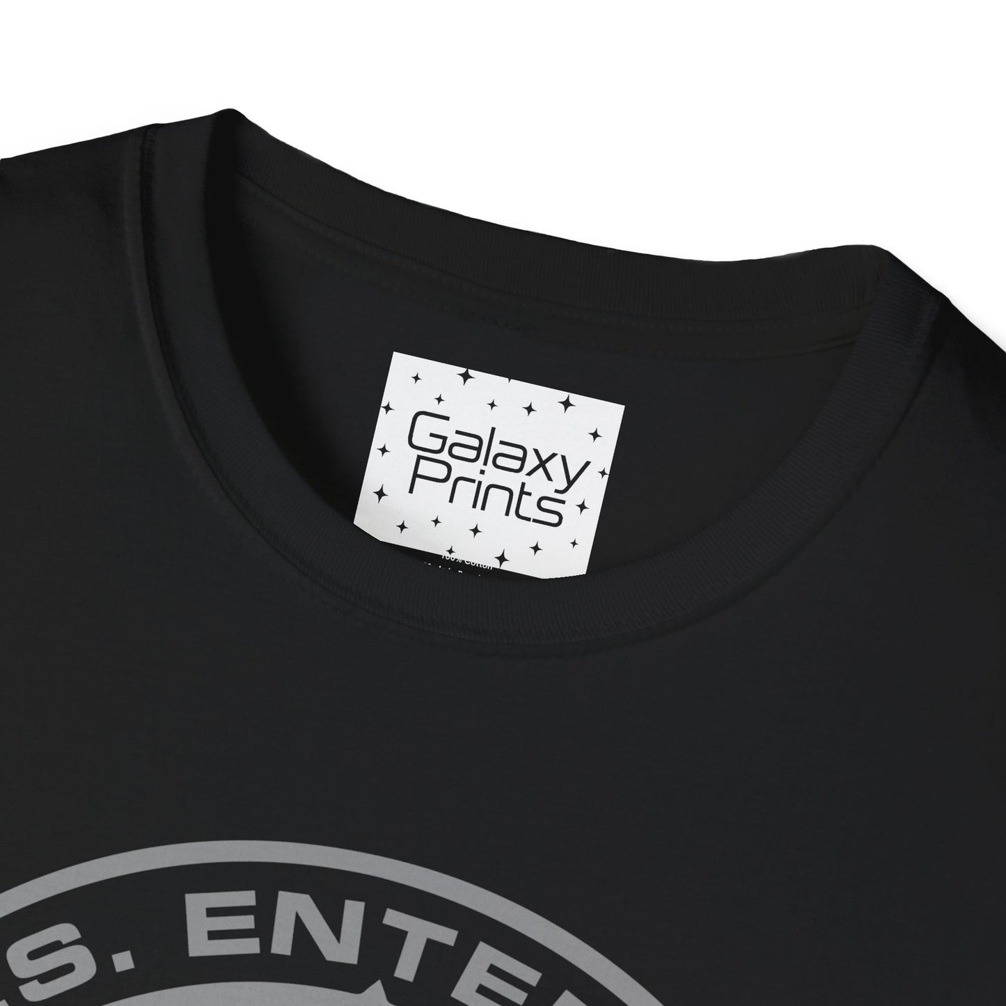 Unisex T-Shirt - POP Culture - 'From STAR TREK the TV & Movie HIT Franchises - U.S.S. Enterprise Flight Patch'