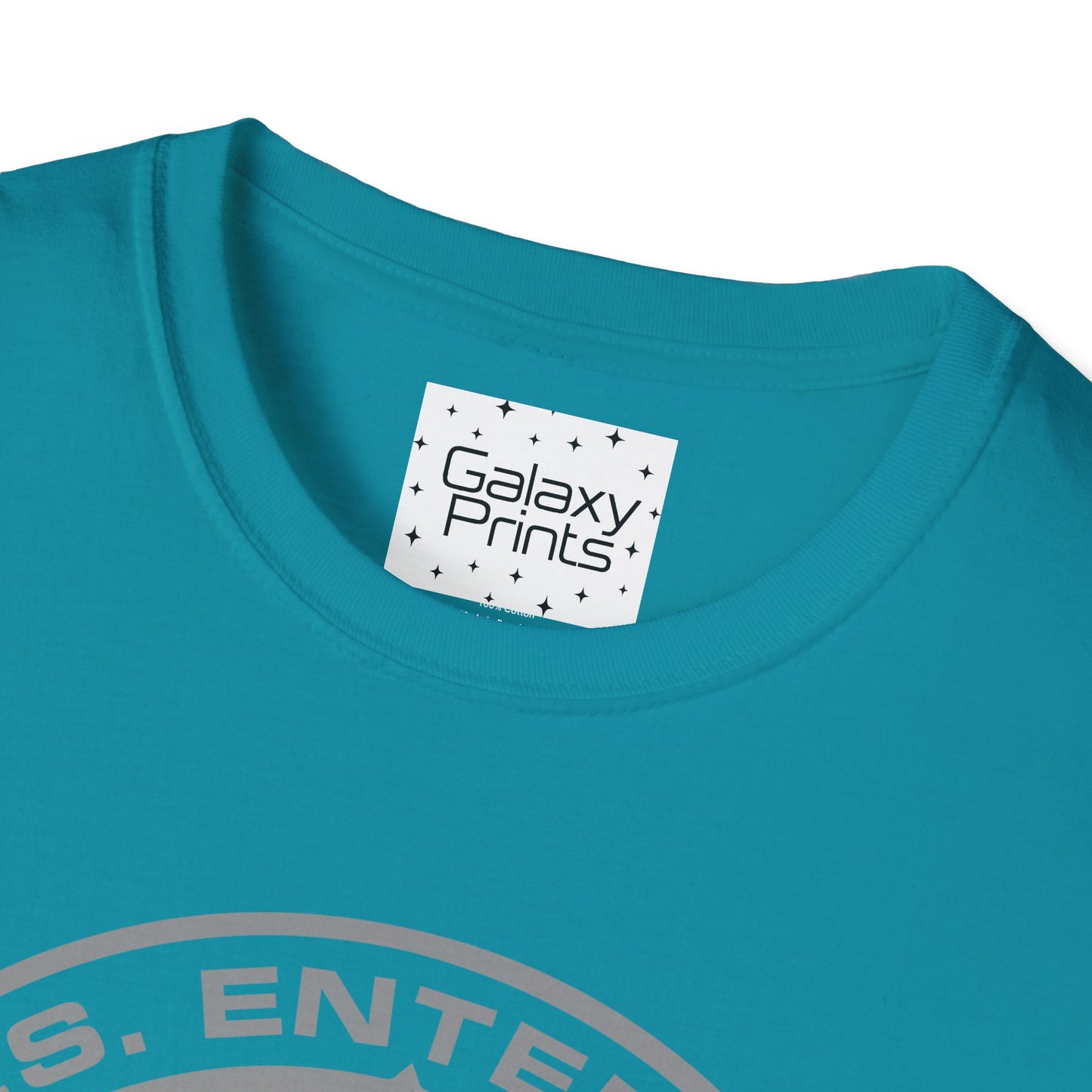Unisex T-Shirt - POP Culture - 'From STAR TREK the TV & Movie HIT Franchises - U.S.S. Enterprise Flight Patch'