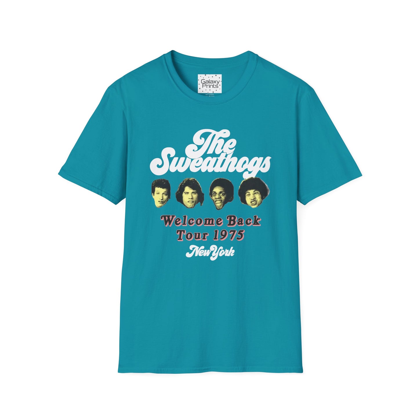 Unisex T-Shirt - POP Culture - 'The Sweathogs - From the Hit TV Sitcom Welcome Back Kotter' Arnold Horshack, Juan Epstein, Frieddie "Boom Boom" Washington, Vinnie Barbarino