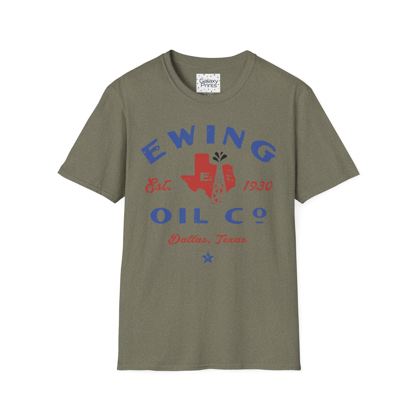 Unisex T-Shirt - POP Culture - 'EWING OIL Co from the Hit TV Show DALLAS'