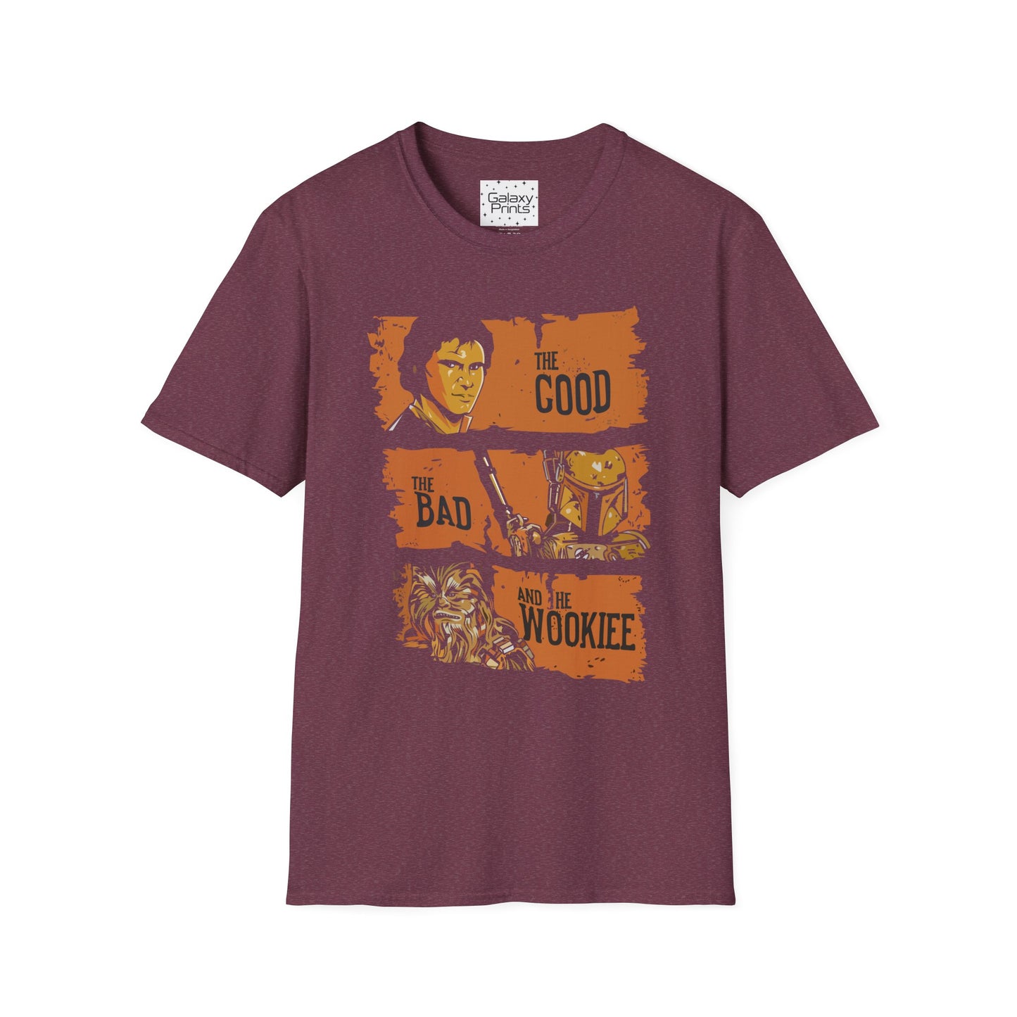 Inspired by Star Wars Unisex T-Shirt - The Good The Bad And The Wookiee