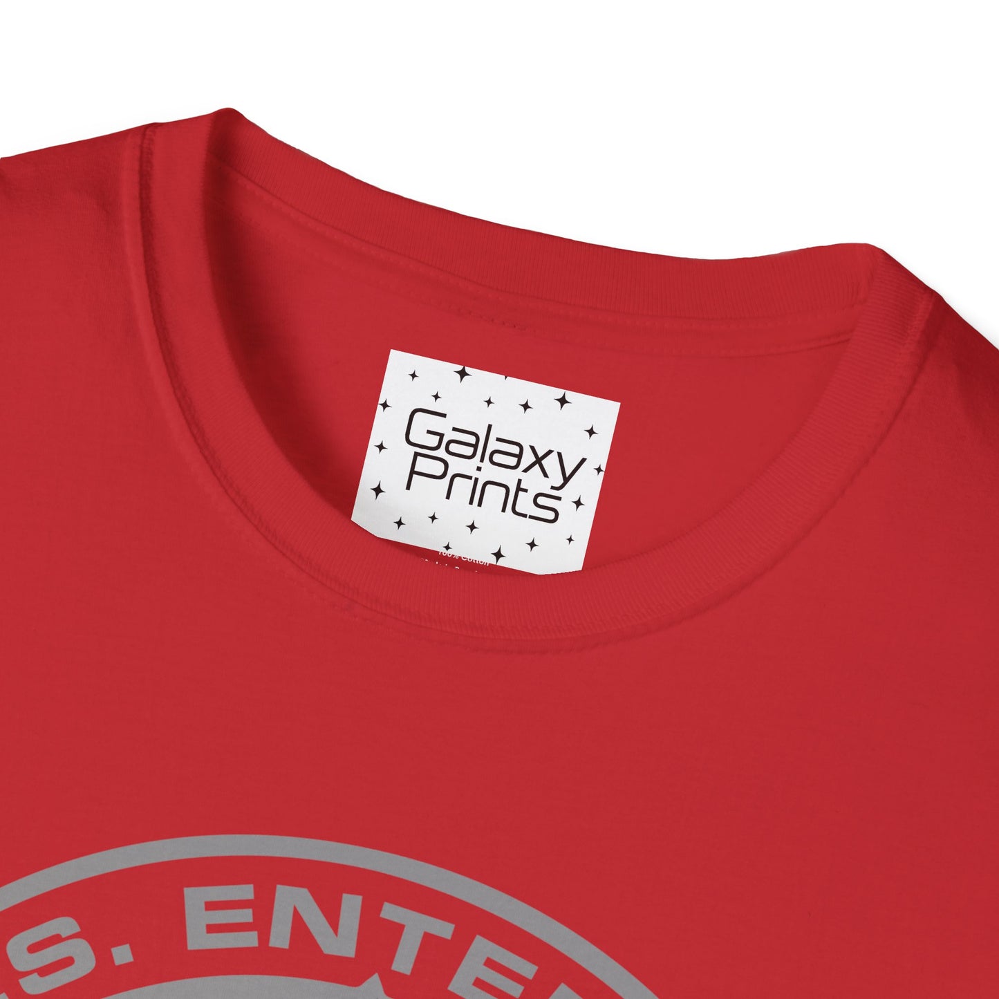 Unisex T-Shirt - POP Culture - 'From STAR TREK the TV & Movie HIT Franchises - U.S.S. Enterprise Flight Patch'