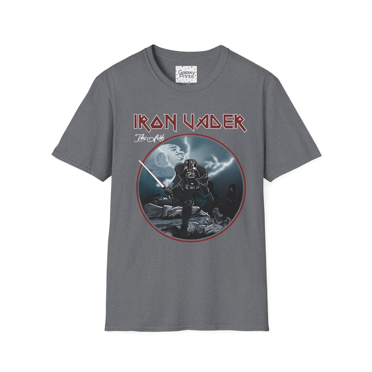 Star Wars Inspired Unisex T-Shirt - 'IRON VADER - The Sith' Darth Vader Graphic Tee