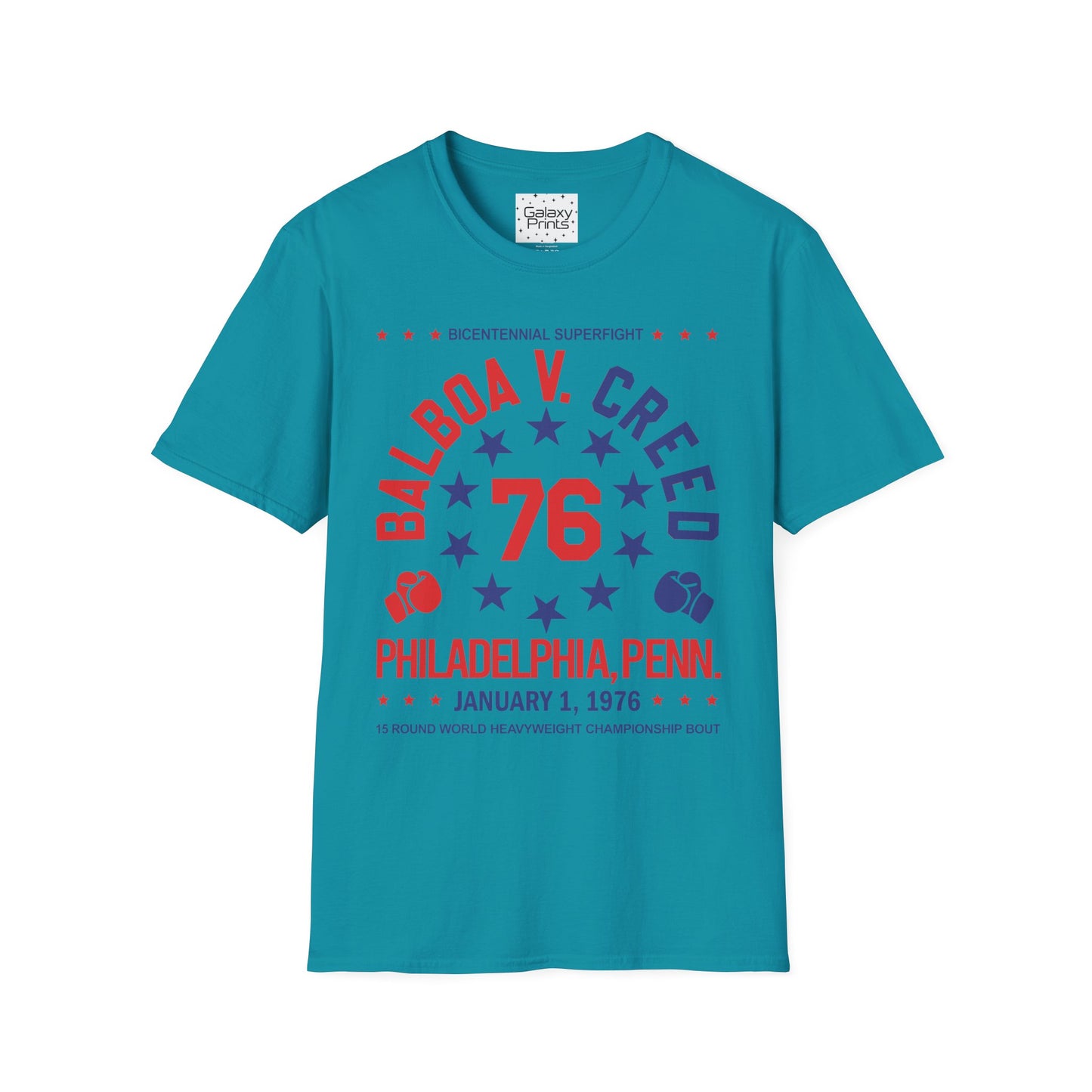 Unisex T-Shirt - POP Culture - 'From the HIT Movie ROCKY - Balboa vs. Creed 1976'