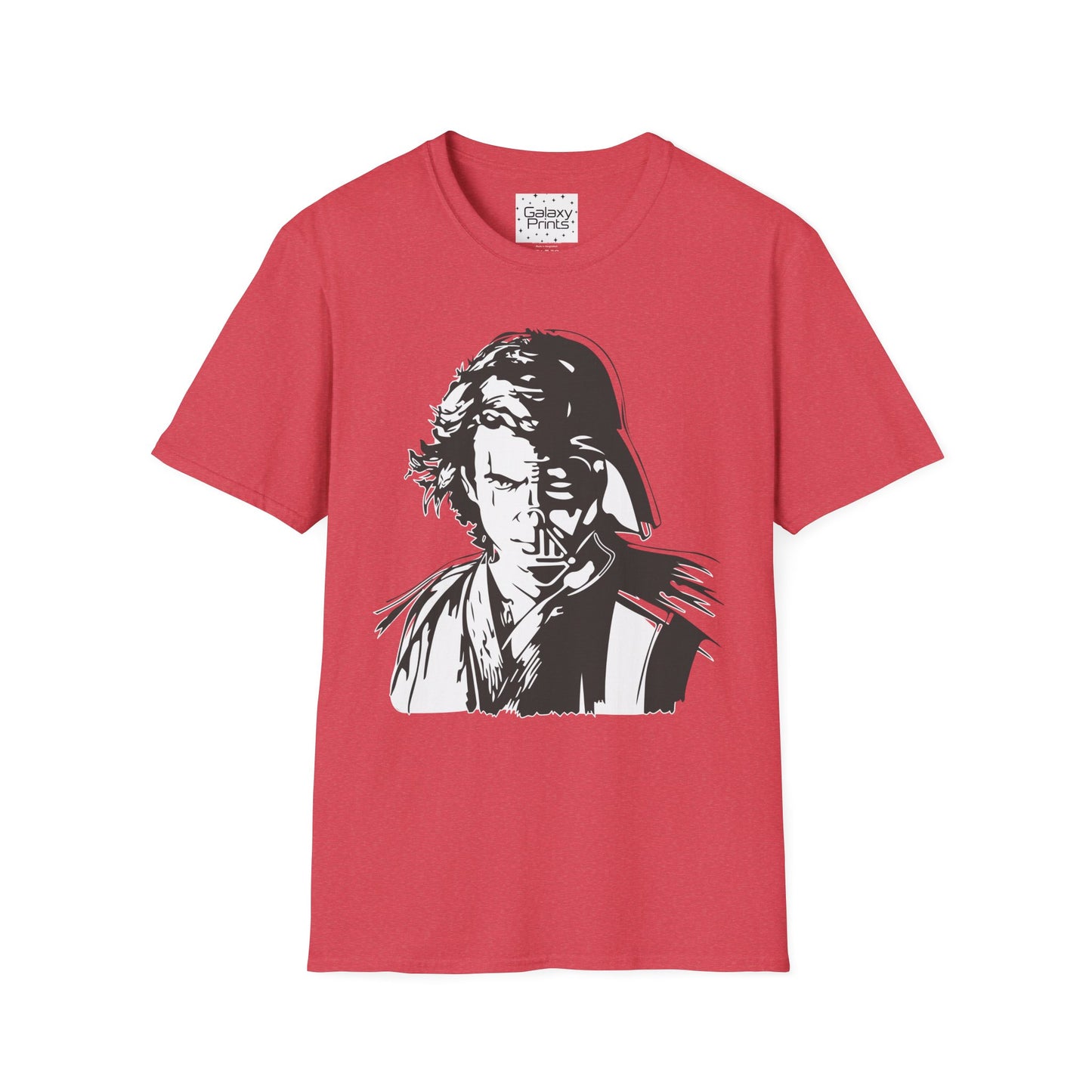 Star Wars Unisex T-Shirt - 'Aiken and Darth Struggle' Graphic Tee