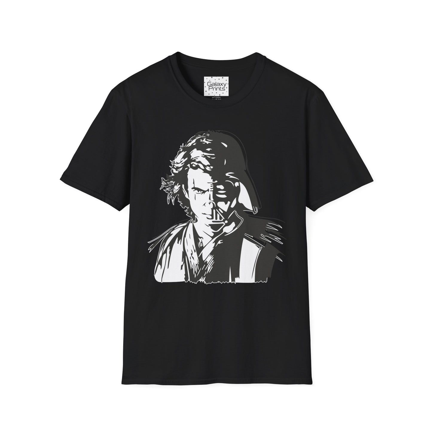 Star Wars Unisex T-Shirt - 'Aiken and Darth Struggle' Graphic Tee