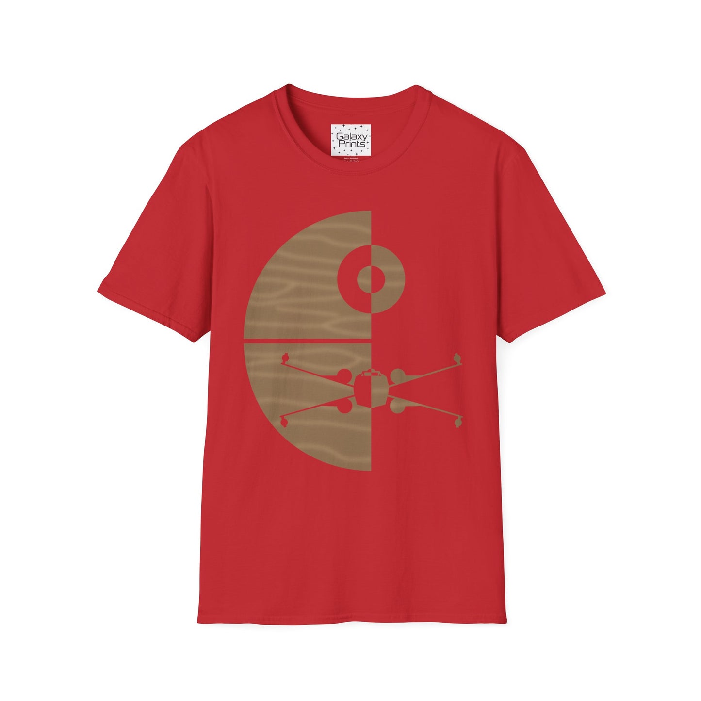 Star Wars Inspired Unisex T-Shirt - 'X-Wing Fighter & Death Star' Graphic Tee