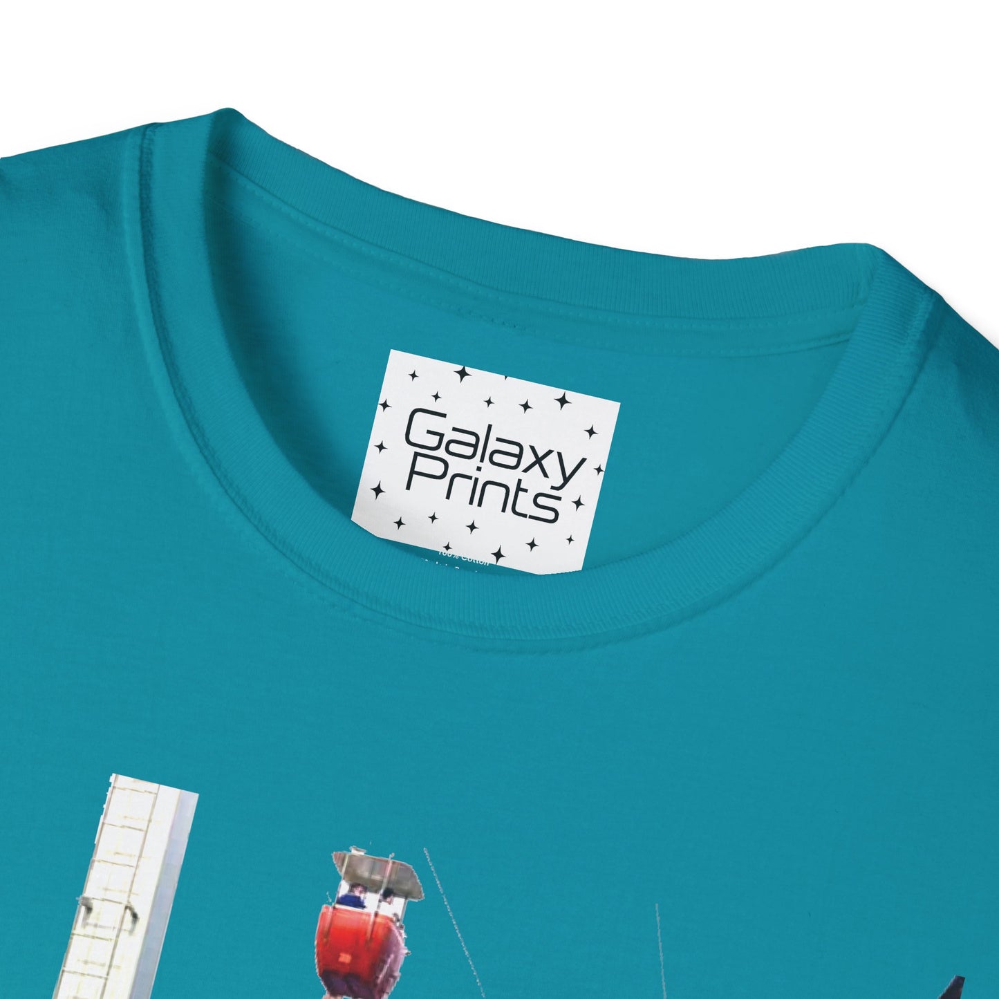 Unisex T-Shirt - DISNEY Inspired - '1970's WDW Florida Picture Graphic next to Small World & Pinocchio Grotto'