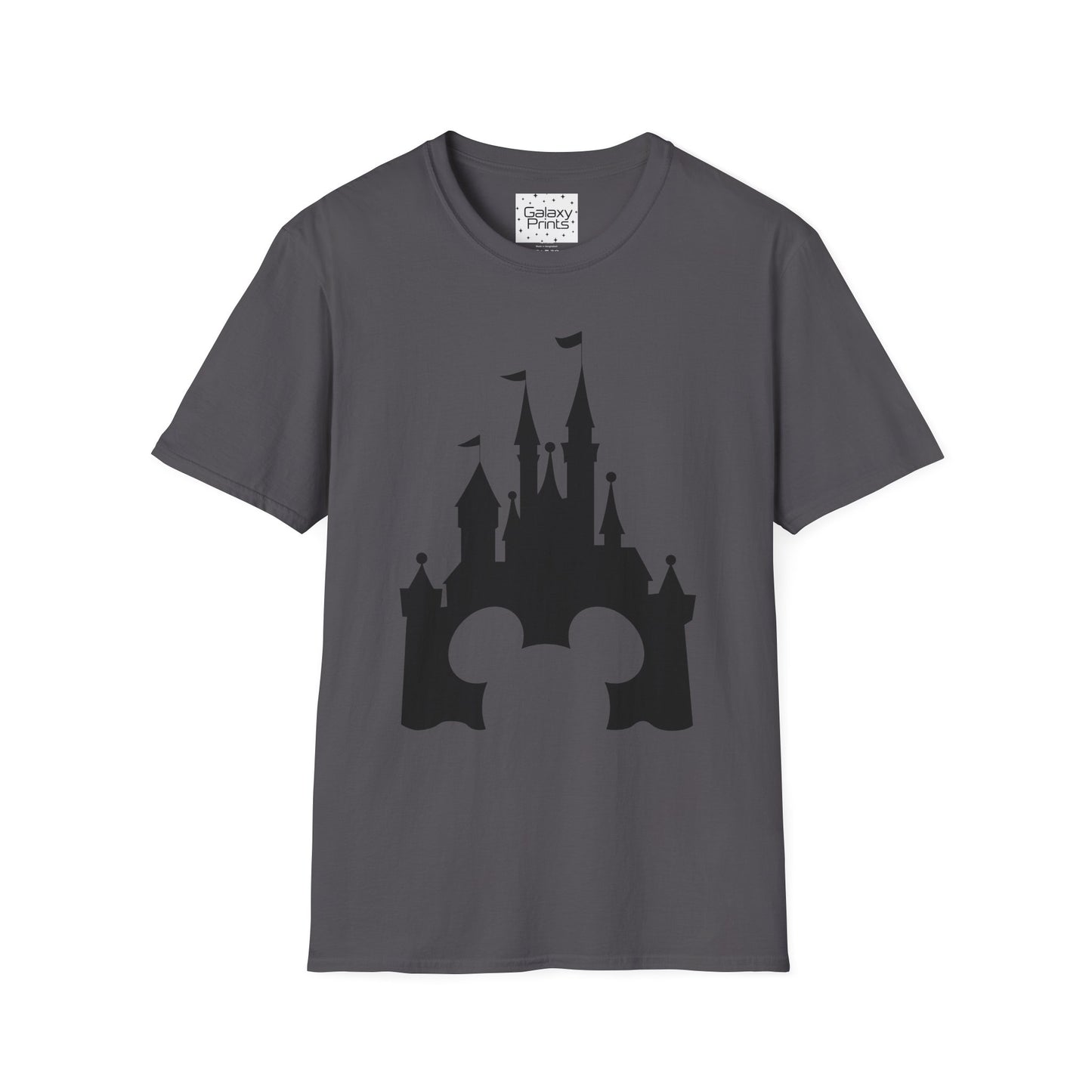 Unisex T-Shirt - DISNEY Inspired - 'Mickey Ears with Castle background'