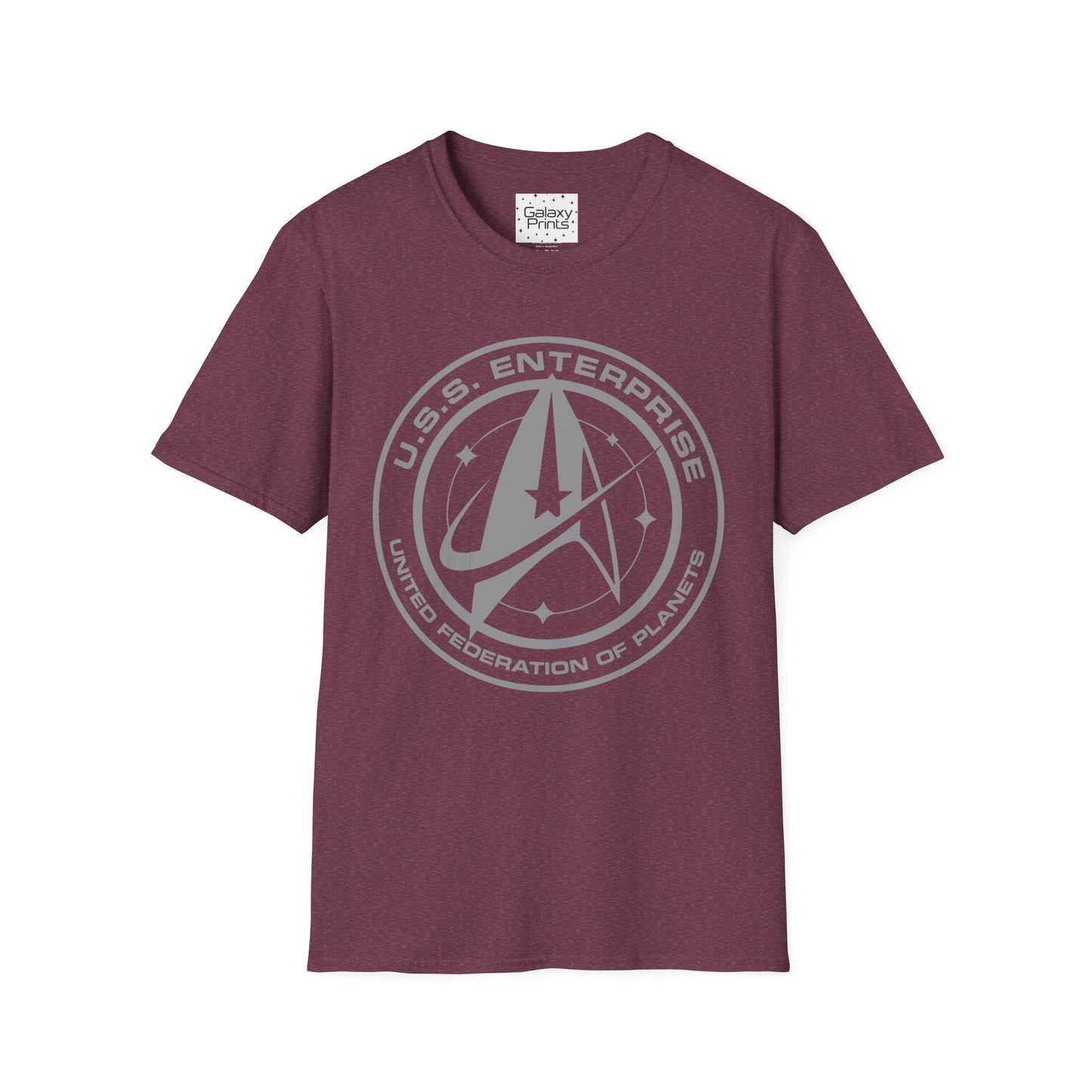 Unisex T-Shirt - POP Culture - 'From STAR TREK the TV & Movie HIT Franchises - U.S.S. Enterprise Flight Patch'