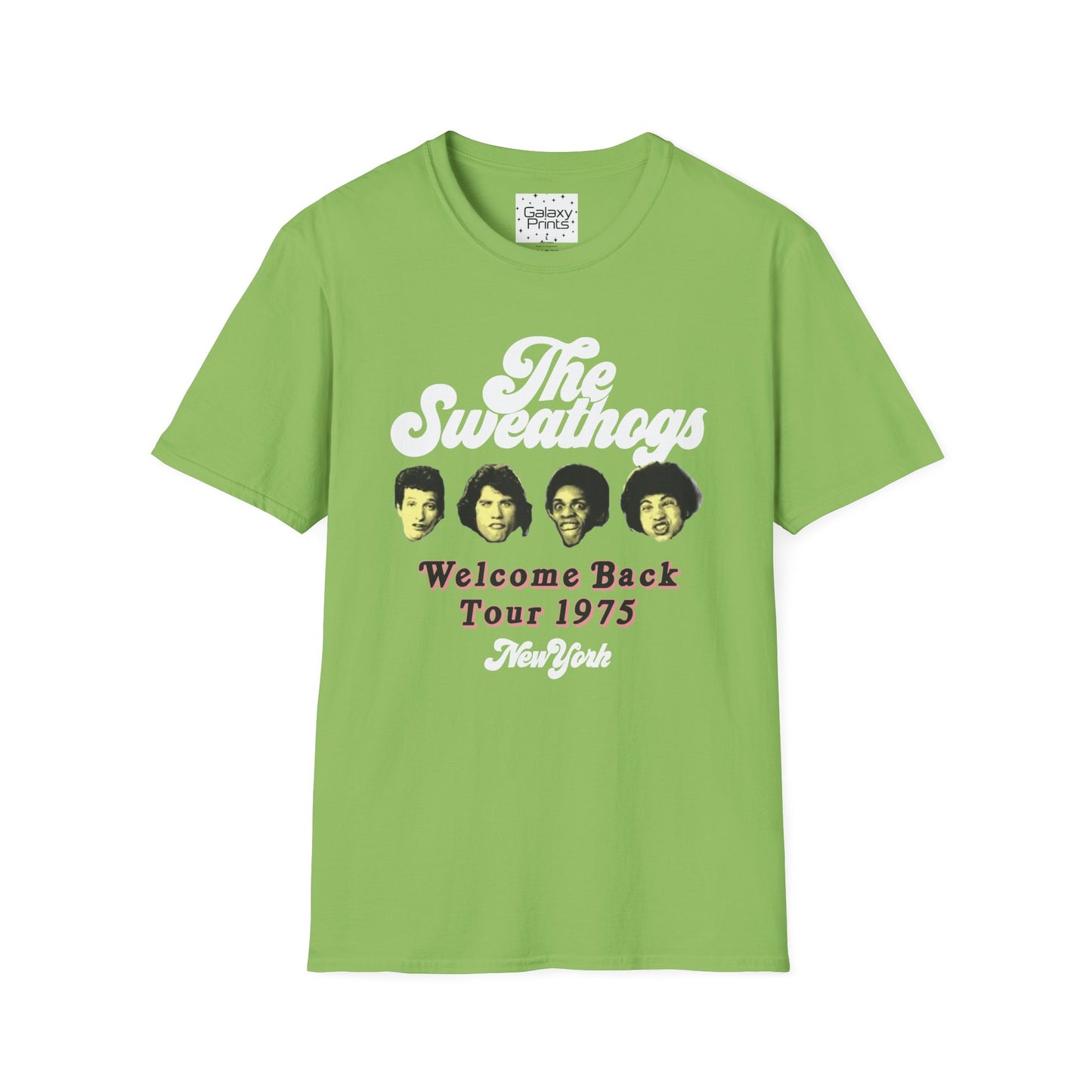 Unisex T-Shirt - POP Culture - 'The Sweathogs - From the Hit TV Sitcom Welcome Back Kotter' Arnold Horshack, Juan Epstein, Frieddie "Boom Boom" Washington, Vinnie Barbarino