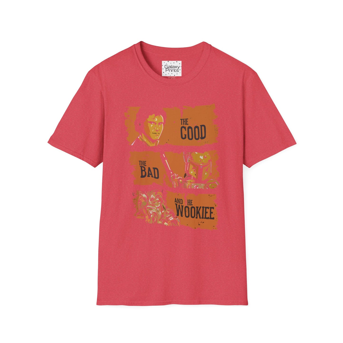 Inspired by Star Wars Unisex T-Shirt - The Good The Bad And The Wookiee