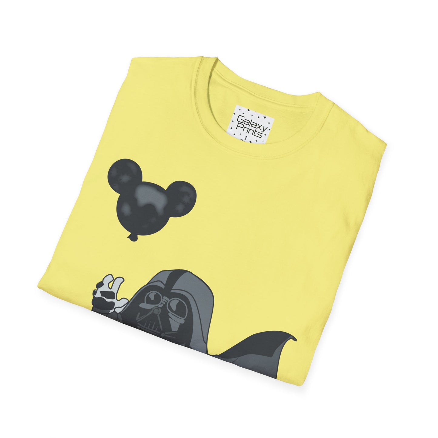 Unisex T-Shirt - DISNEY Inspired - 'Darth using the Force to control his Mickey balloon'