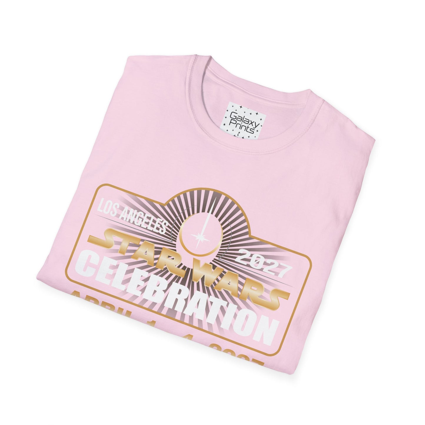 Star Wars Inspired T-Shirt - 'STAR WARS CELEBRATION April 1-4, 2027 in Los Angeles CA' Graphic Tee