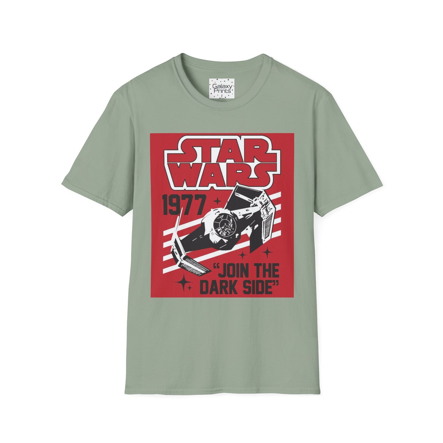 Inspired by Star Wars Unisex Softstyle T-Shirt - "Join the Dark Side" Retro Graphic Tee