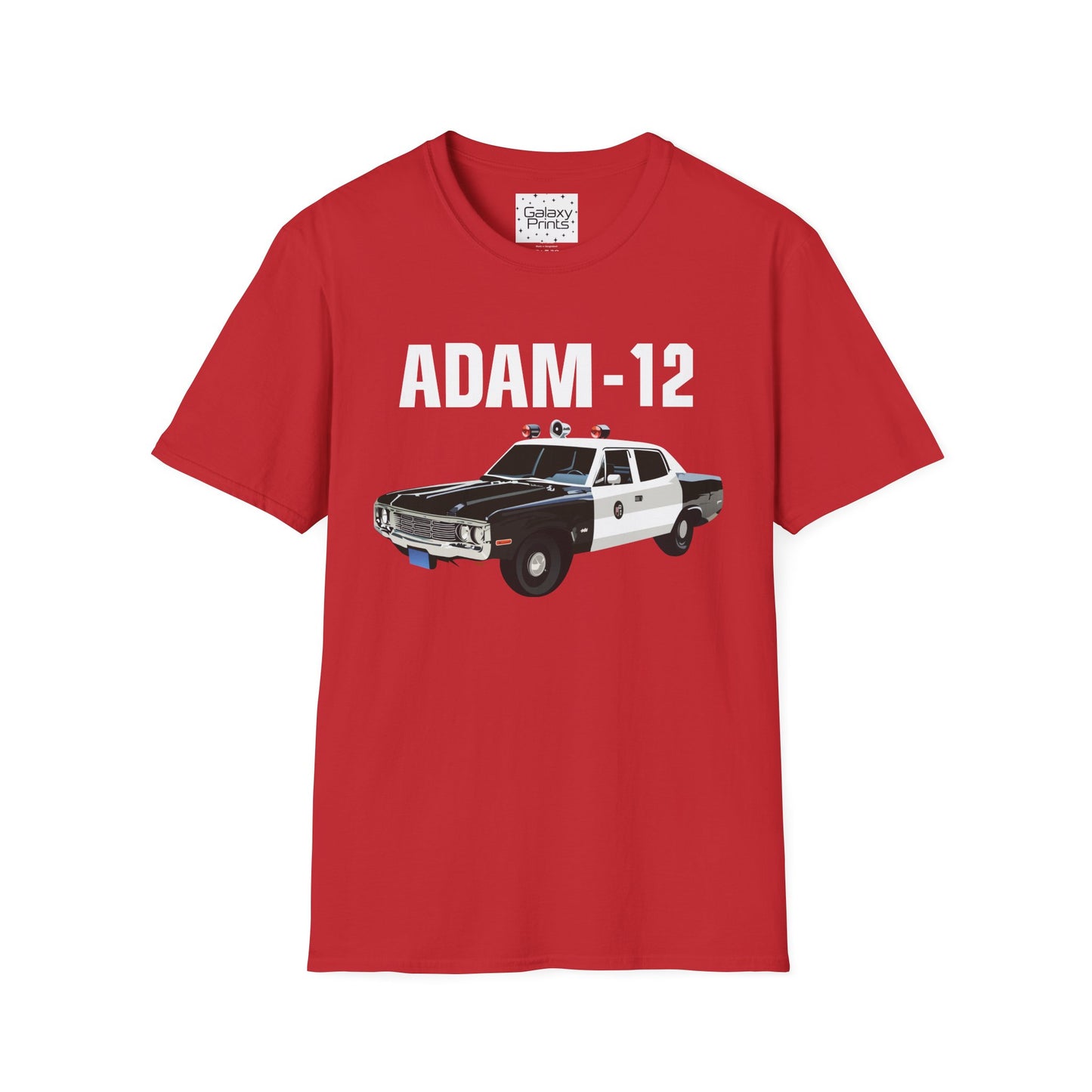 POP Culture Unisex T-Shirt - 'ADAM-12 patrol car'