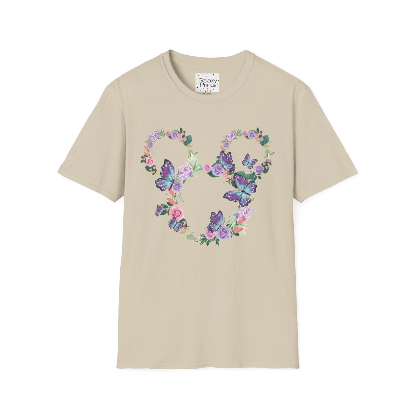 Unisex T-Shirt - DISNEY Inspired - 'Mickey Ears made of Flowers'