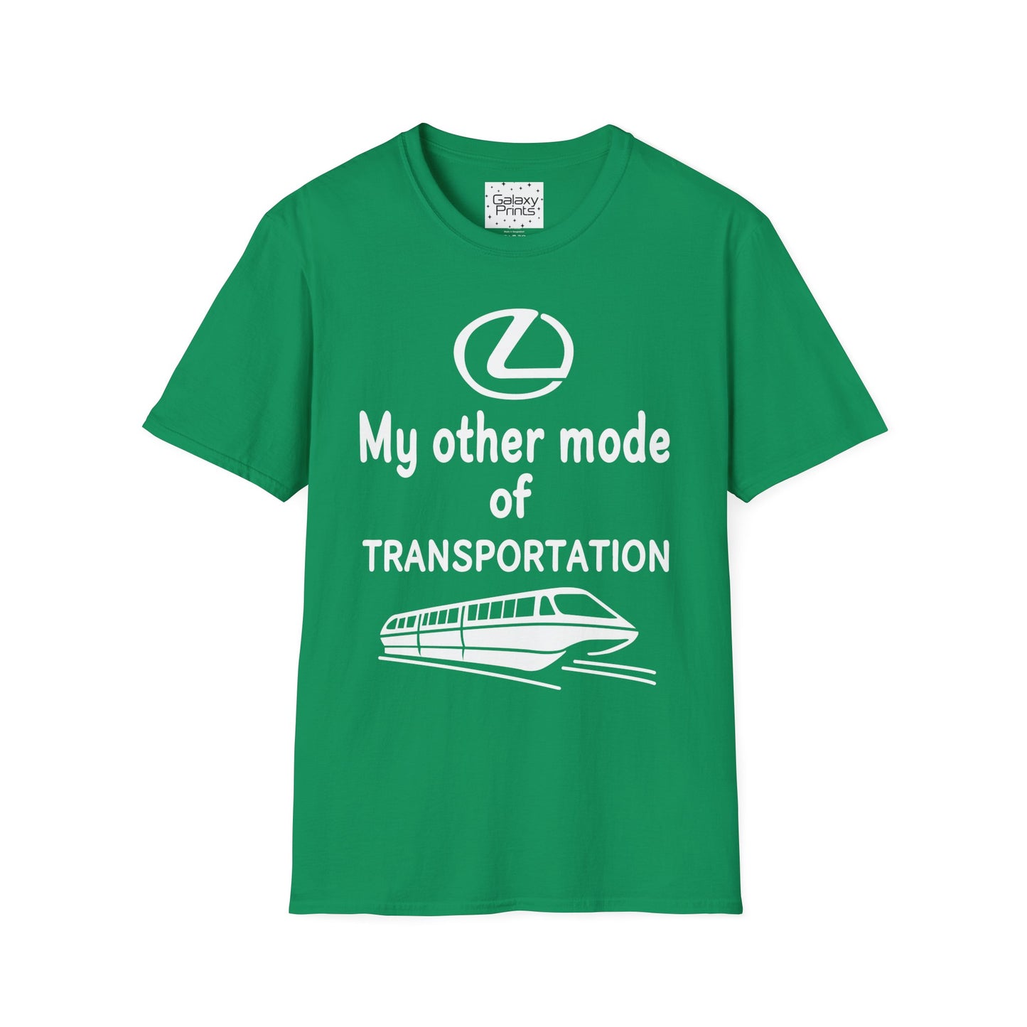 Unisex T-Shirt - DISNEY Inspired - 'Monorail - My other mode of Transportation - Lexus'
