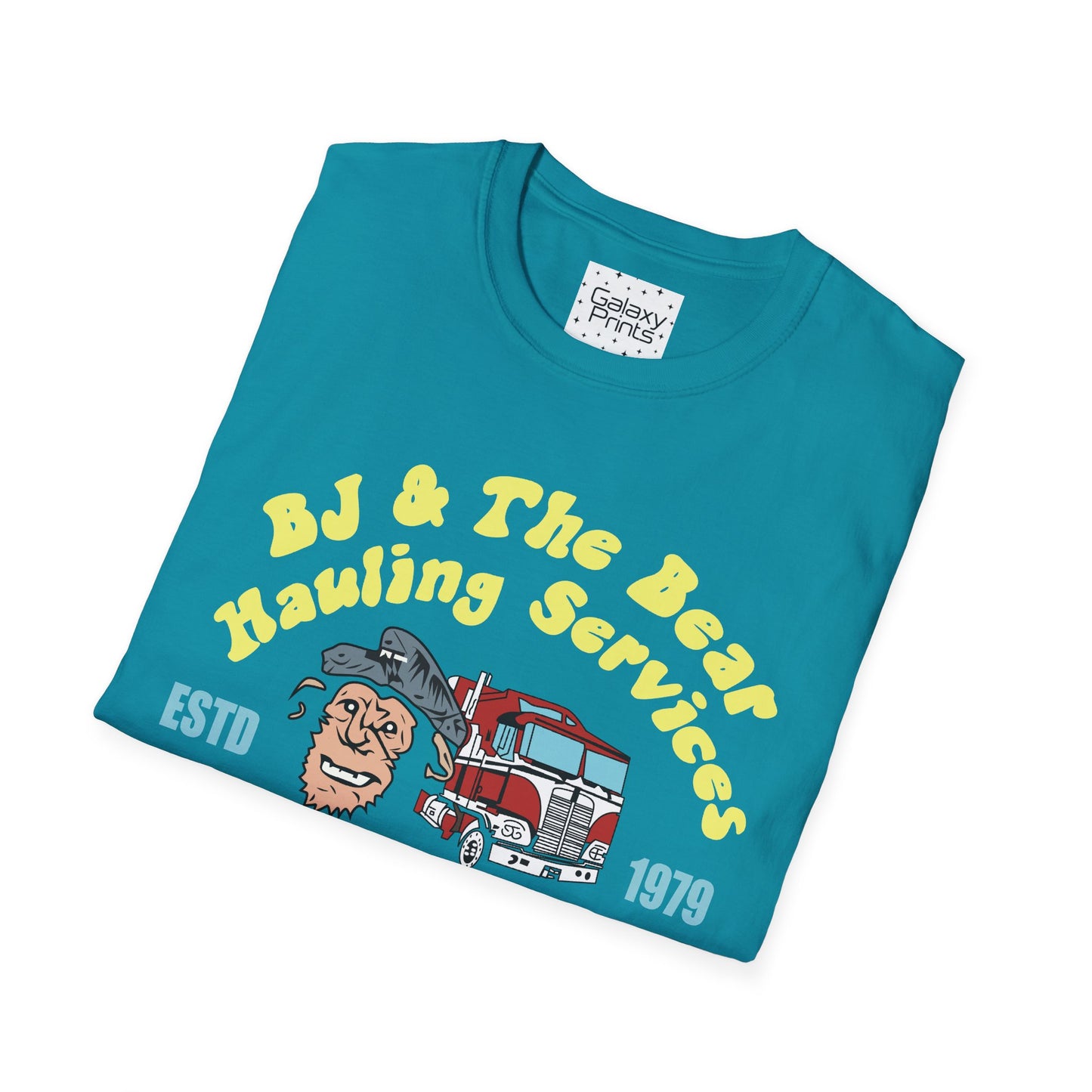 Unisex T-Shirt - Truck Driver BJ and Bear Design - POP Culture