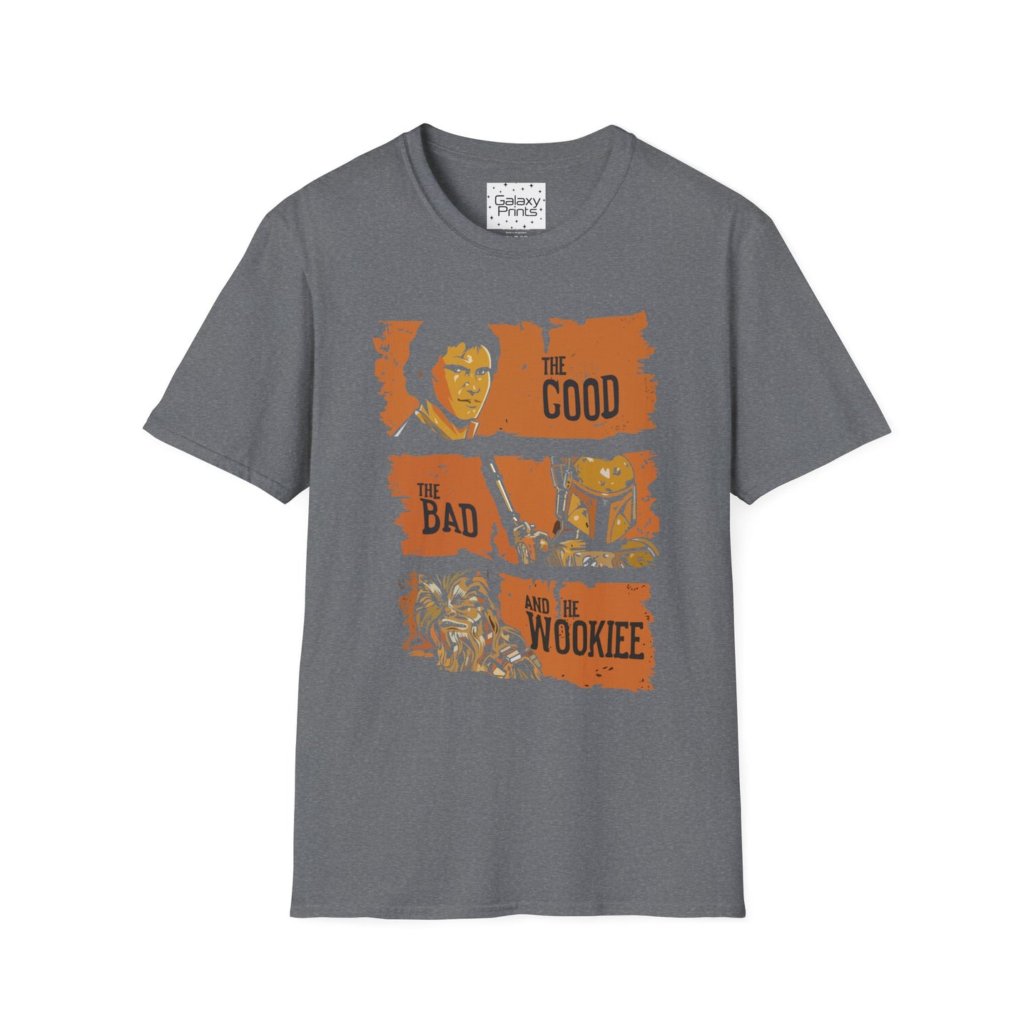 Inspired by Star Wars Unisex T-Shirt - The Good The Bad And The Wookiee