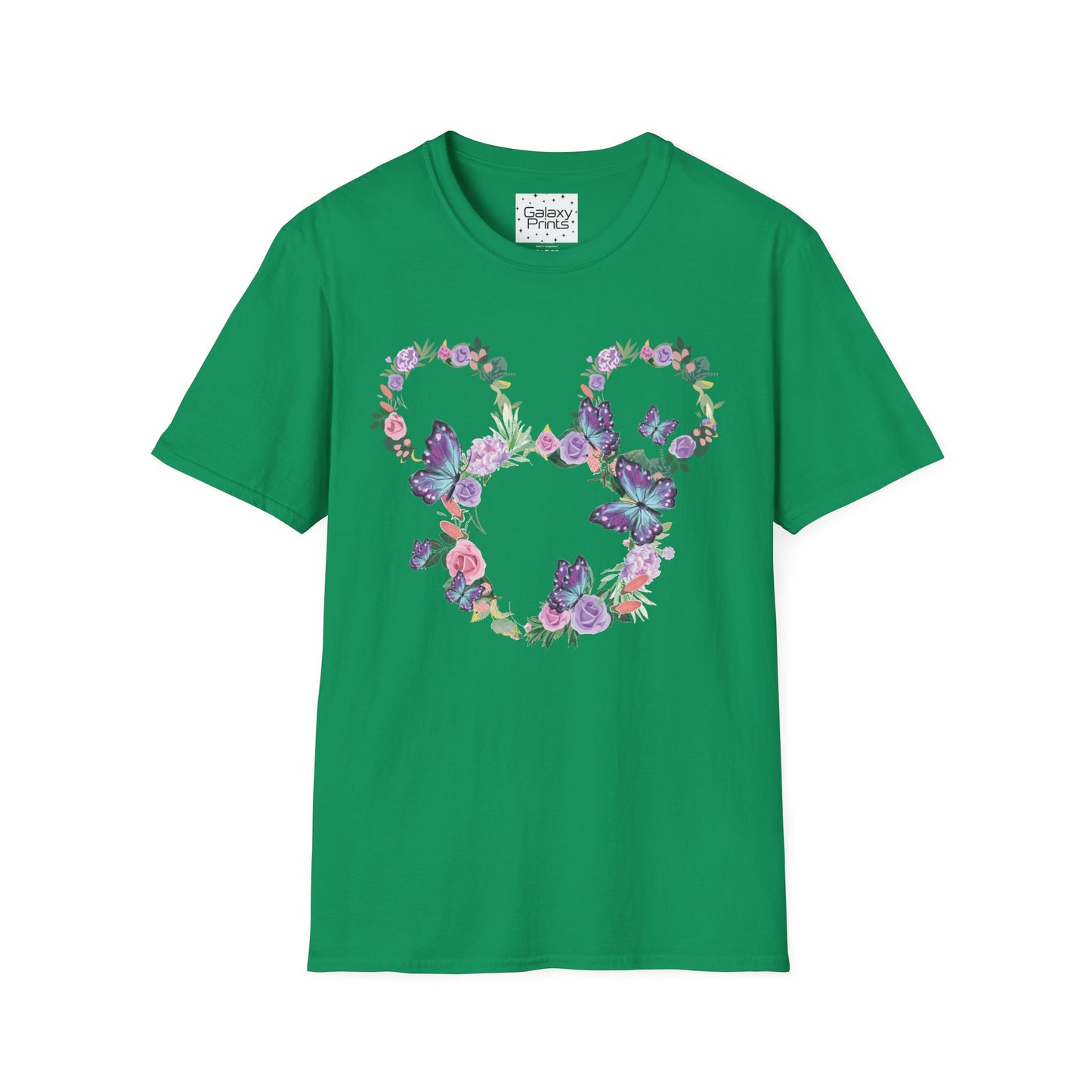 Unisex T-Shirt - DISNEY Inspired - 'Mickey Ears made of Flowers'