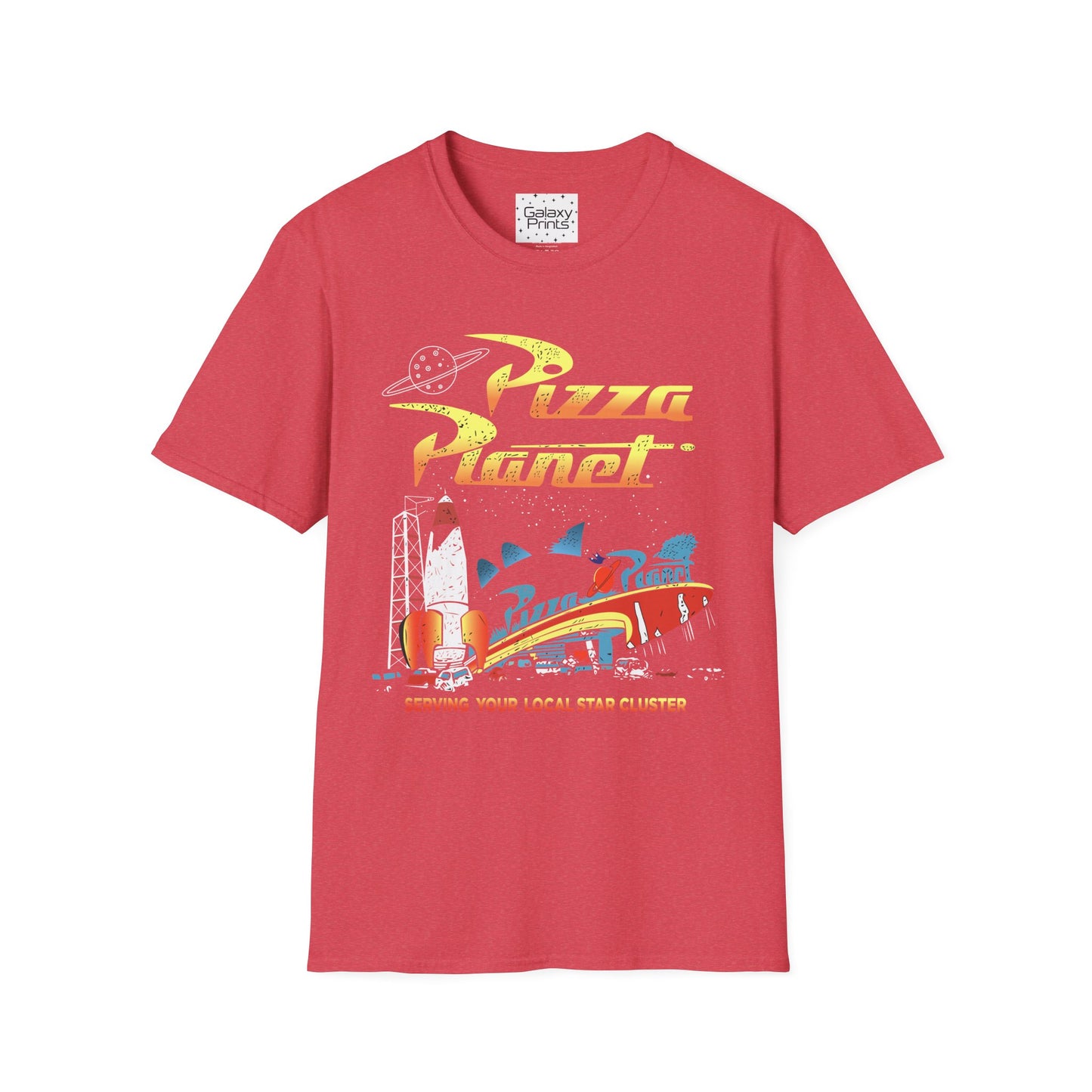 DISNEY inspired Unisex T-Shirt - Pizza Planet 'Serving Your Local Star Cluster'