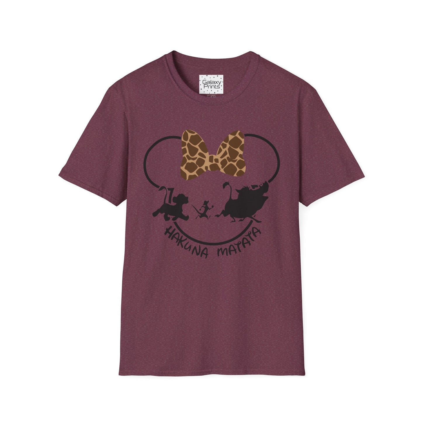 Unisex T-Shirt - DISNEY Inspired - 'Minnie Ears Hakuna Matata'