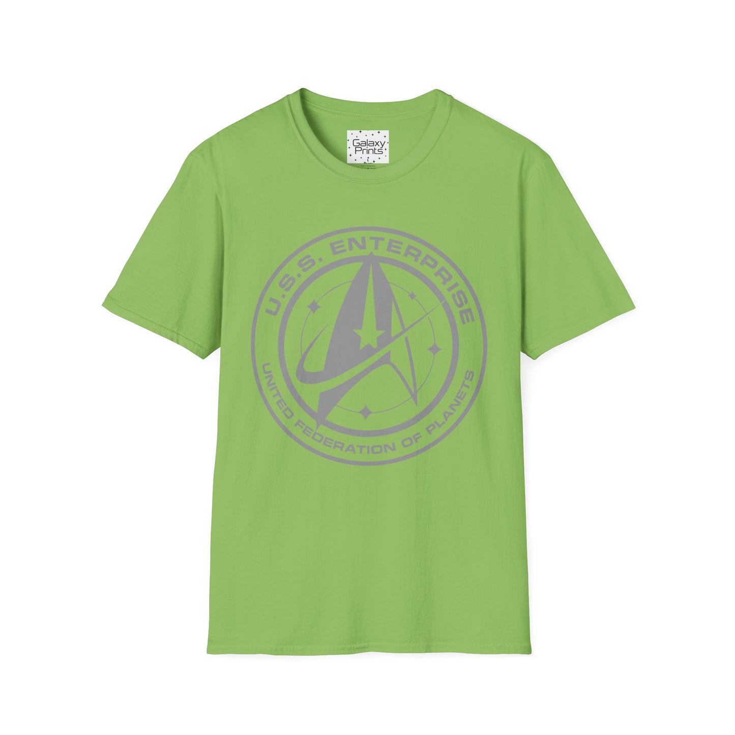 Unisex T-Shirt - POP Culture - 'From STAR TREK the TV & Movie HIT Franchises - U.S.S. Enterprise Flight Patch'