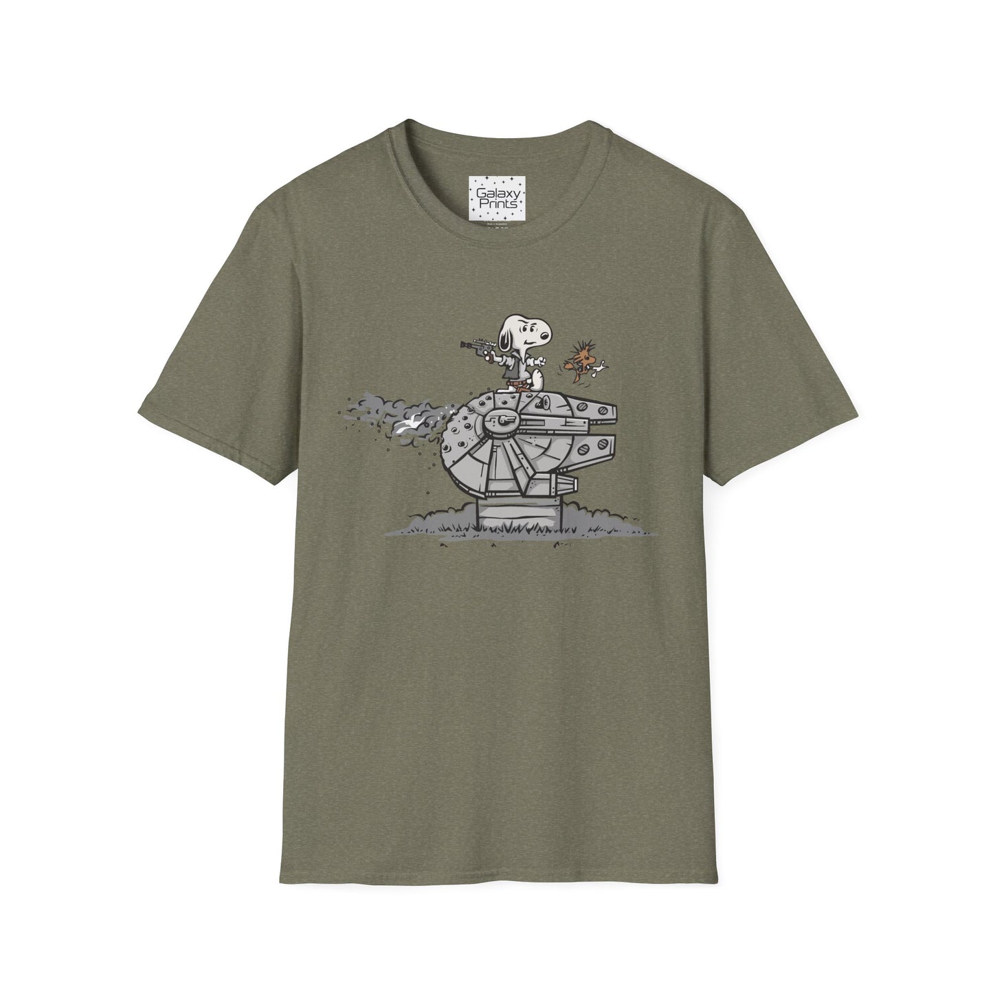 PEANUTS Star Wars Inspired Unisex T-Shirt - Snoopy as HAN SOLO