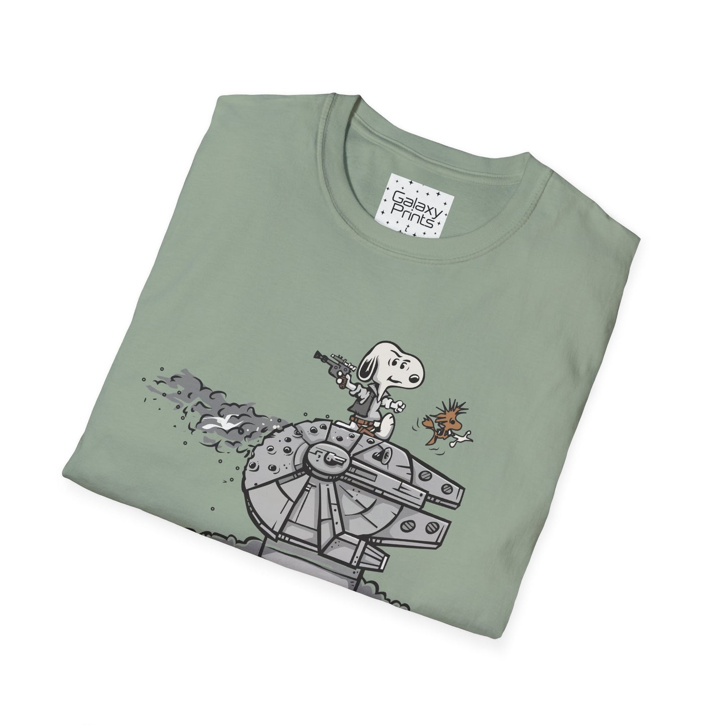 PEANUTS Star Wars Inspired Unisex T-Shirt - Snoopy as HAN SOLO