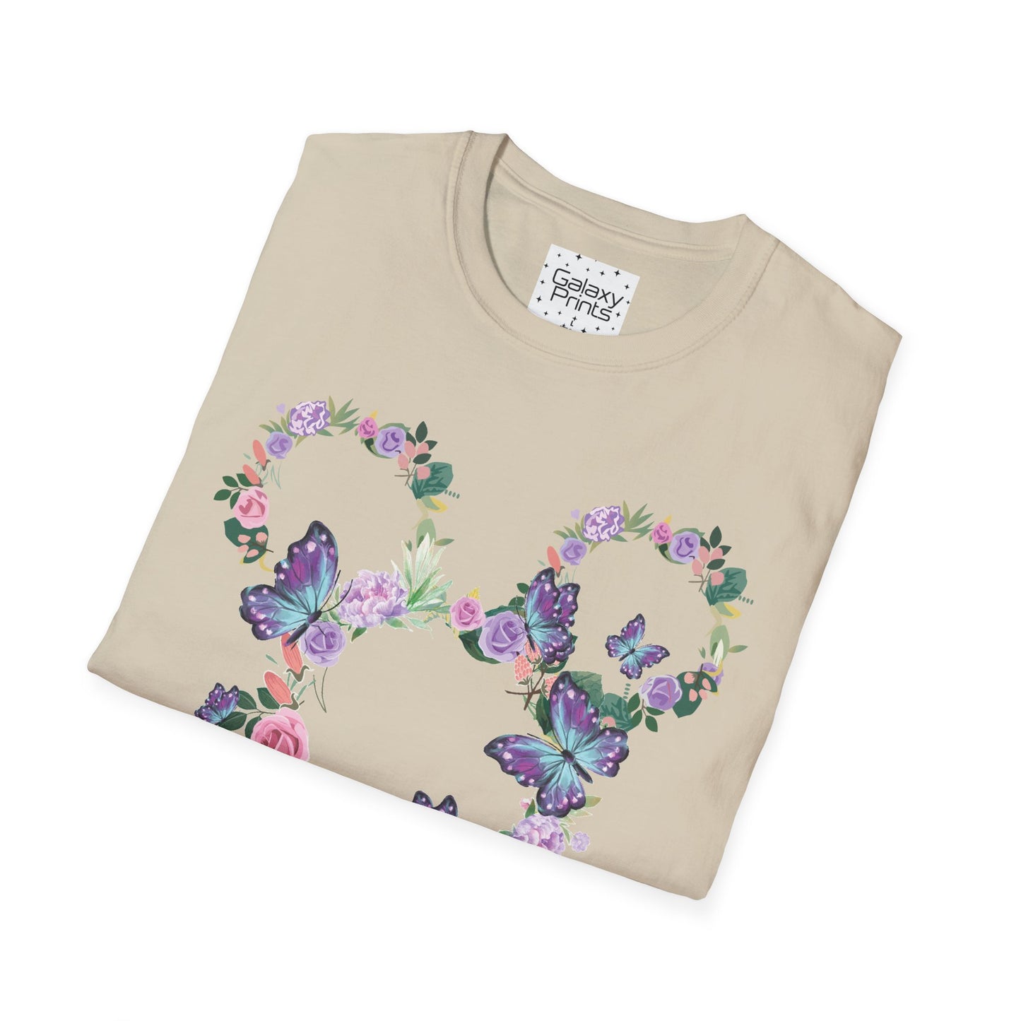 Unisex T-Shirt - DISNEY Inspired - 'Mickey Ears made of Flowers'