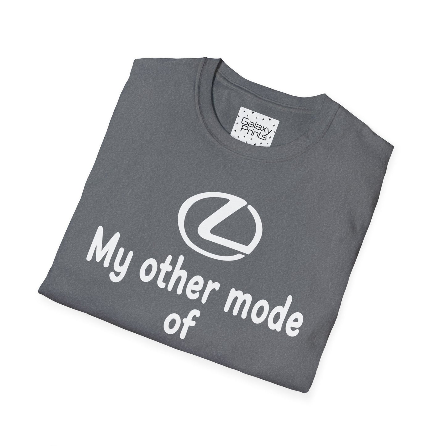 Unisex T-Shirt - DISNEY Inspired - 'Monorail - My other mode of Transportation - Lexus'
