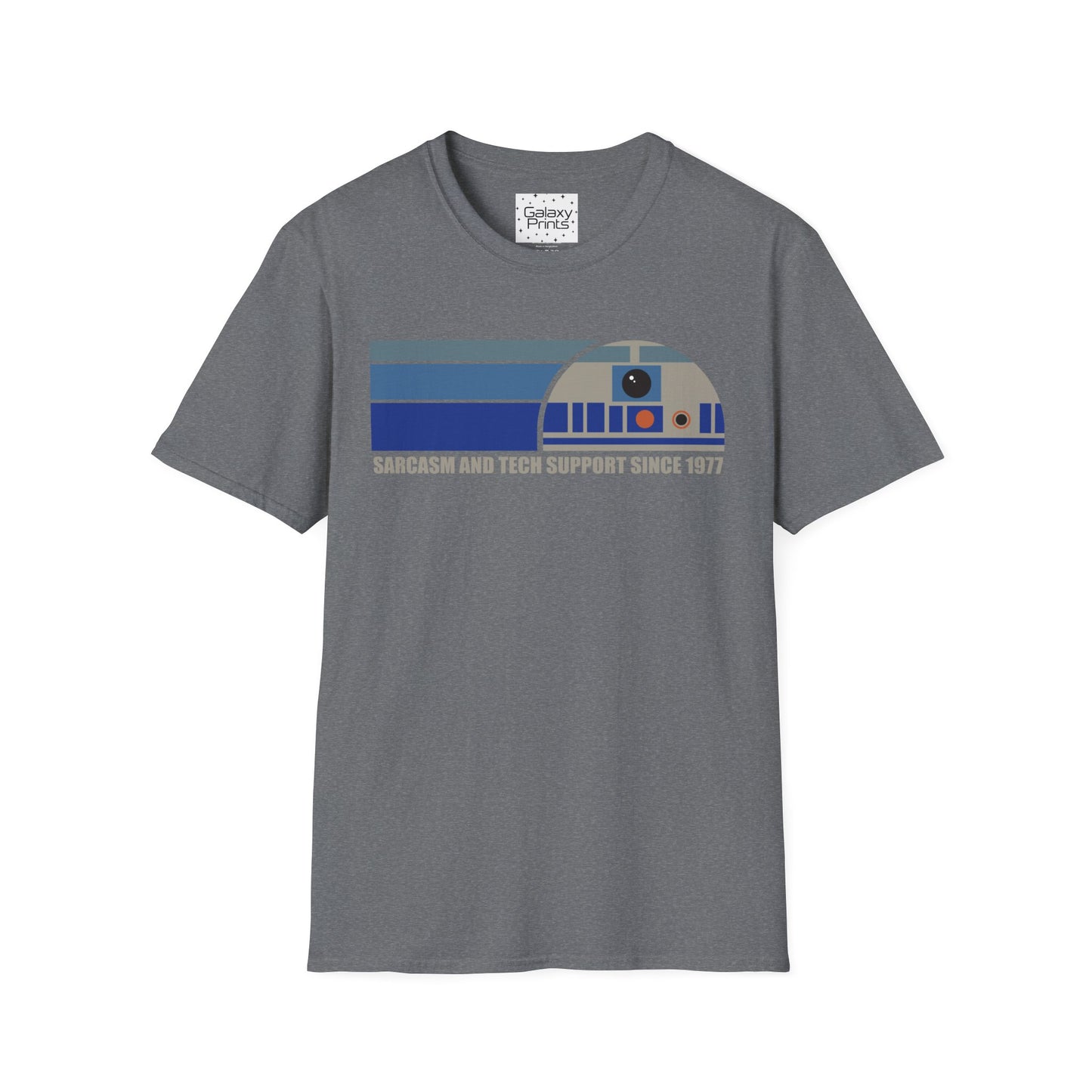 Star Wars Inspired Unisex T-Shirt - 'Sarcasm and Tech Support Since 1977' Graphic Tee