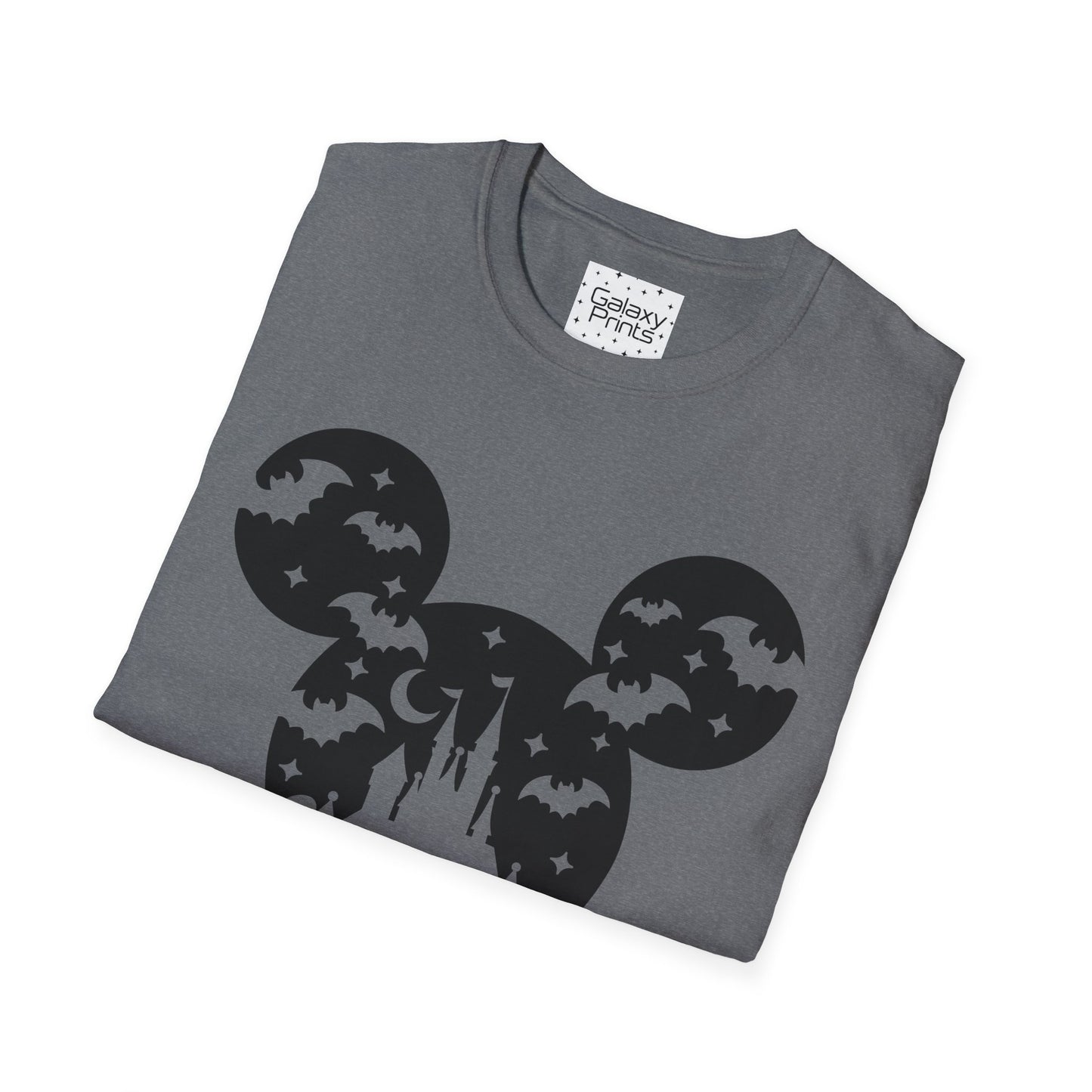 Unisex T-Shirt - DISNEY Inspired - 'Mickey Head with Castle for Halloween'