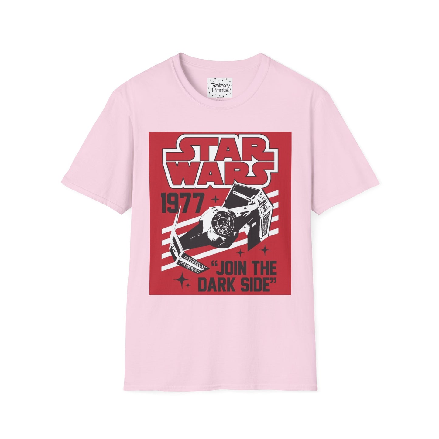Inspired by Star Wars Unisex Softstyle T-Shirt - "Join the Dark Side" Retro Graphic Tee