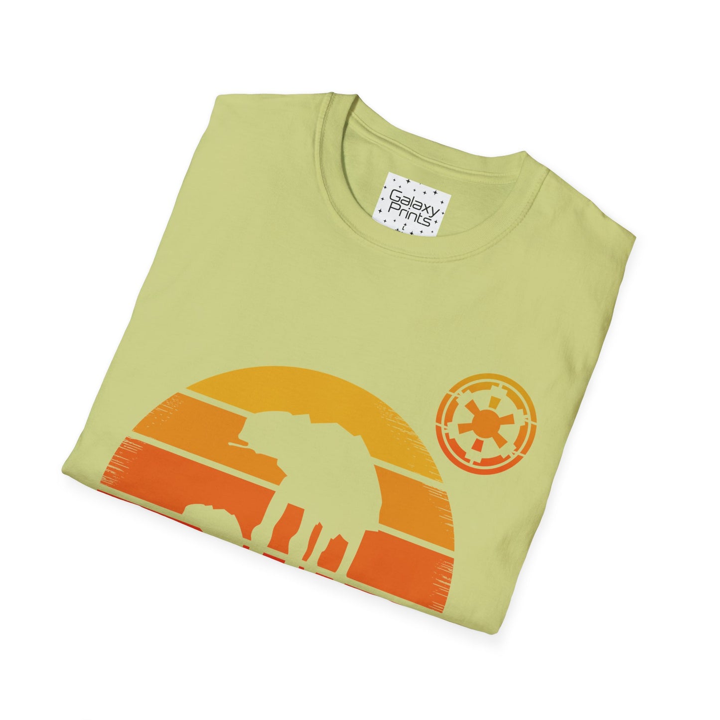 Star Wars Inspired Unisex T-Shirt - 'AT-AT Walker Sunset' Graphic Tee
