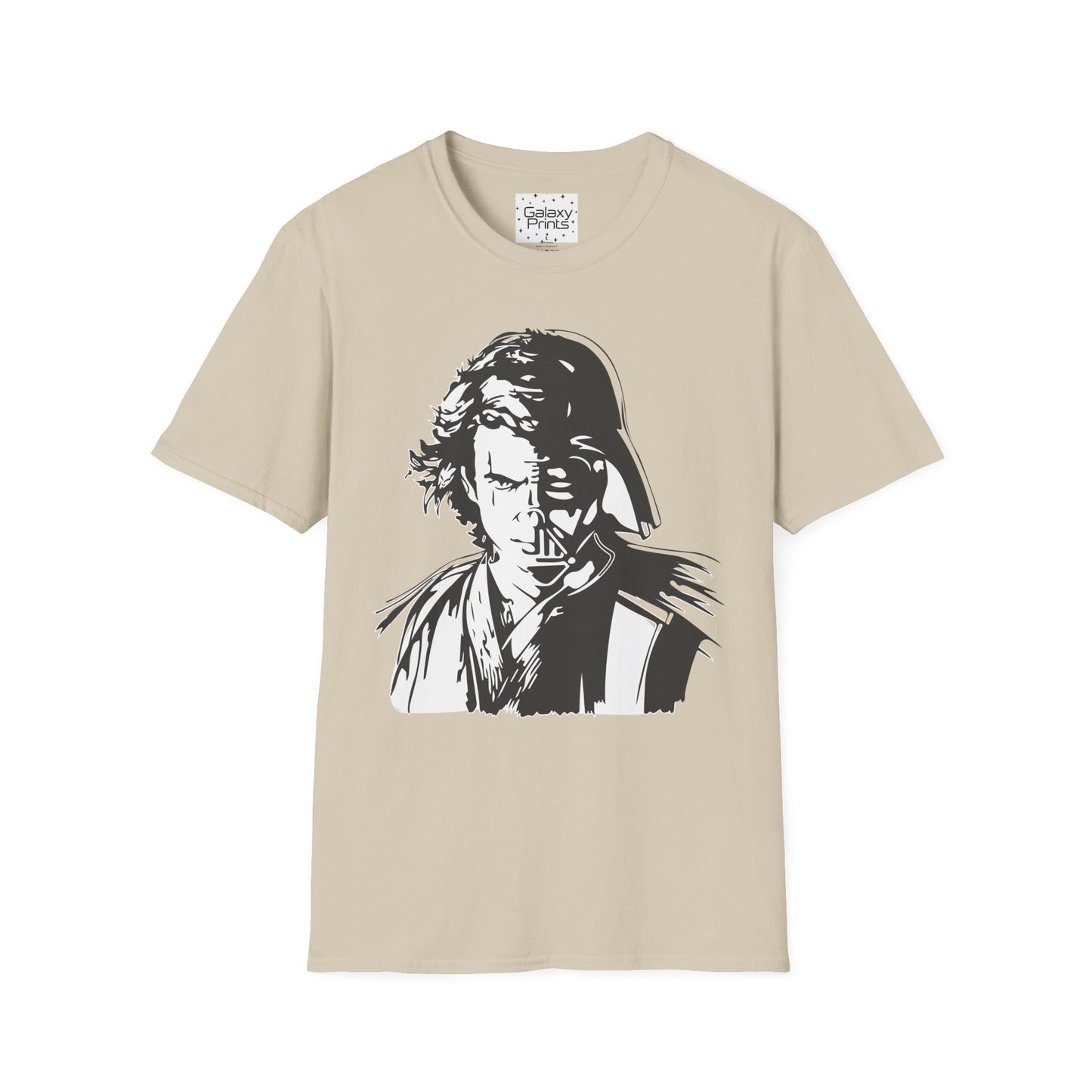 Star Wars Unisex T-Shirt - 'Aiken and Darth Struggle' Graphic Tee
